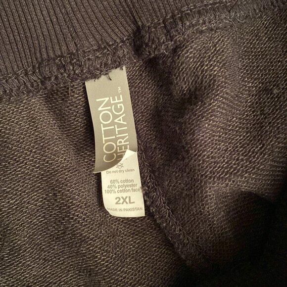 *Witchwood Bags HORROR Red Black Halloween Jogger Sweatpants Plus 2X - Picture 8 of 8